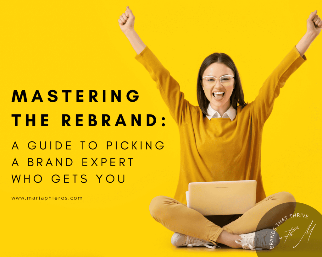 Mastering the rebrand guide to picking a brand designer that gets you blog cover image